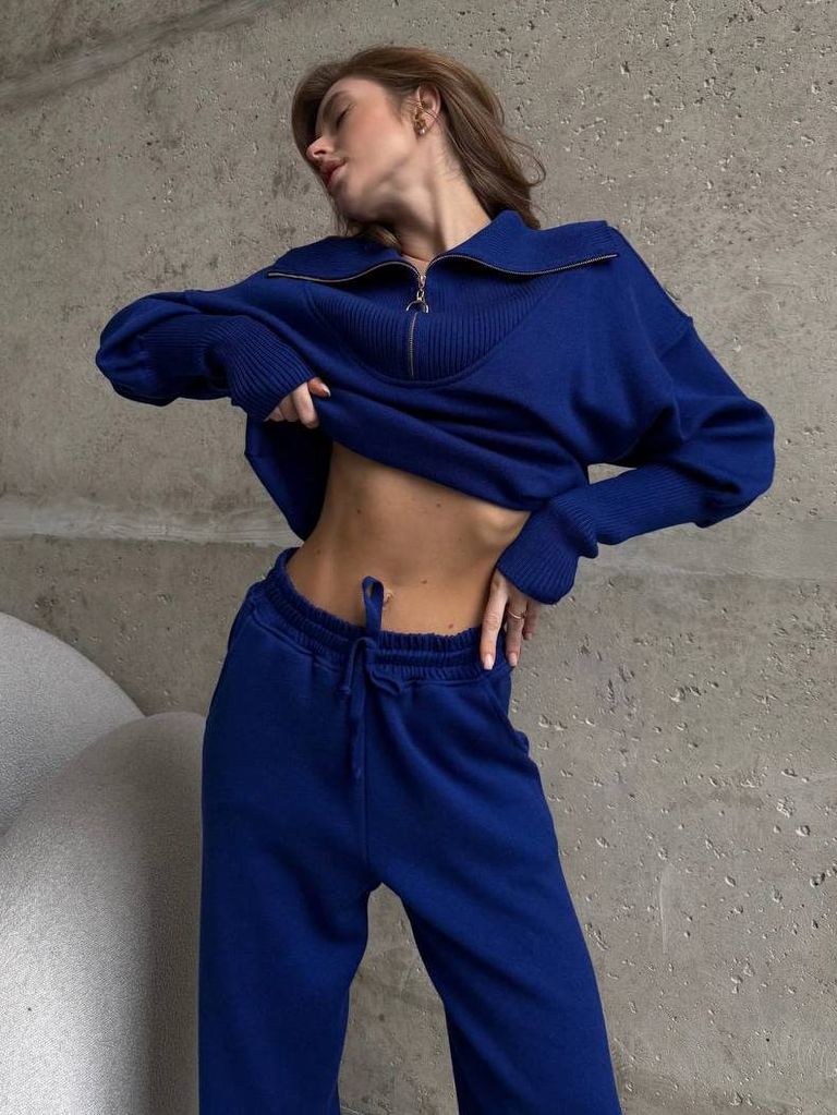 Мериносовий в'язаний костюм