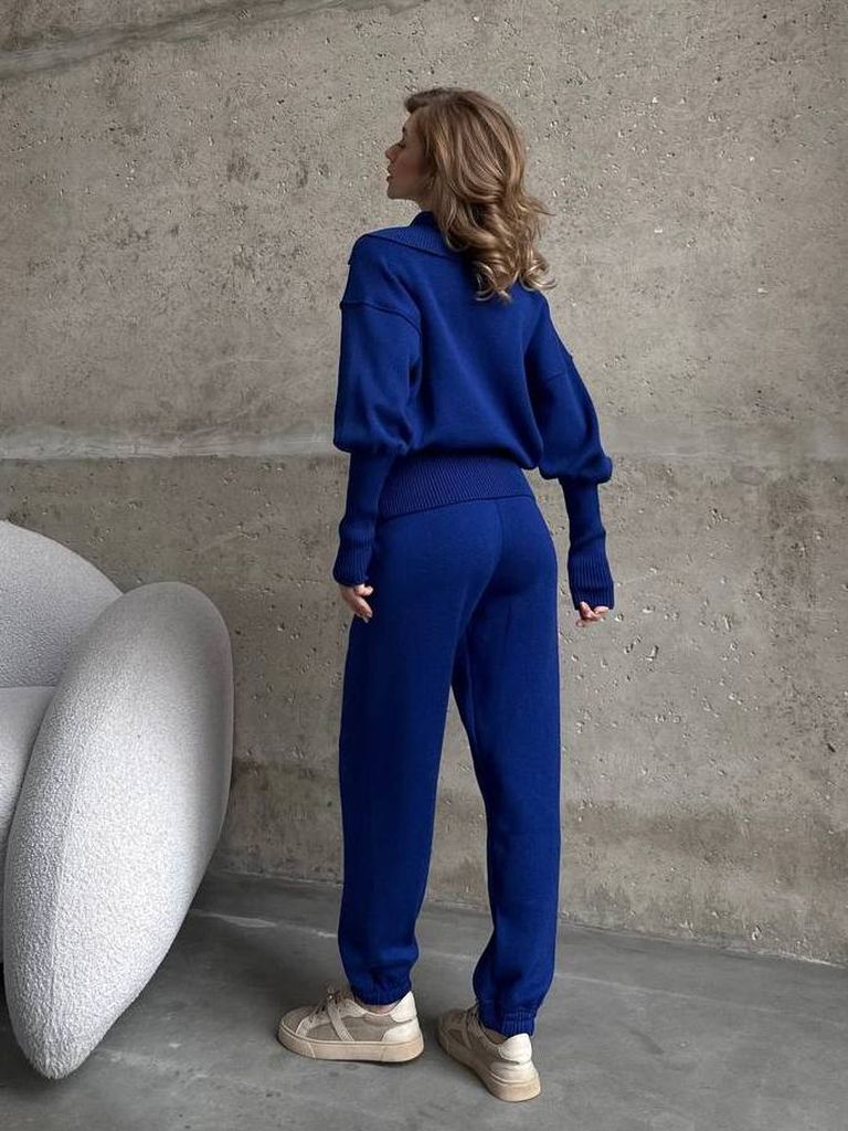 Мериносовий в'язаний костюм