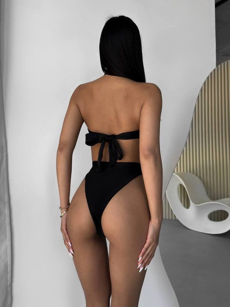 Купальник монокіні халтер різні кольори