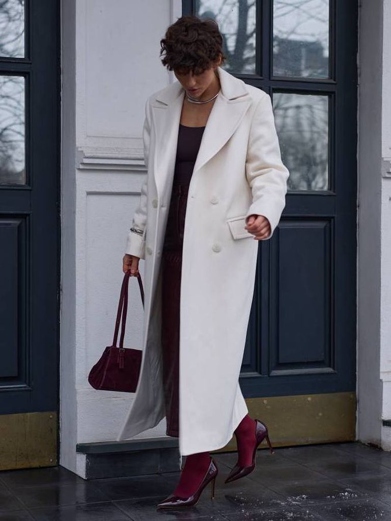 Кашемірове пряме довге пальто з підплічниками