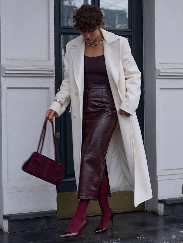 Кашемірове пряме довге пальто з підплічниками