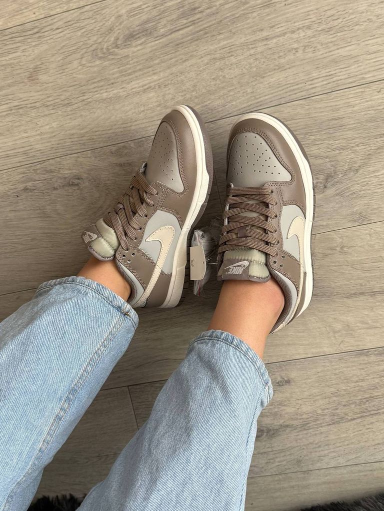 Кросівки бежеві Nike SB Dunk Bone Tan Premium