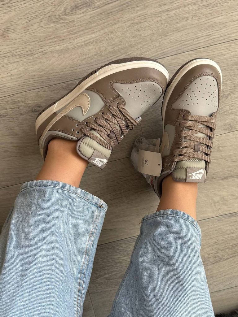 Кросівки бежеві Nike SB Dunk Bone Tan Premium