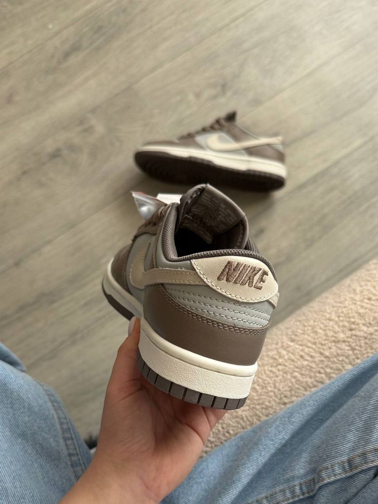 Кросівки бежеві Nike SB Dunk Bone Tan Premium