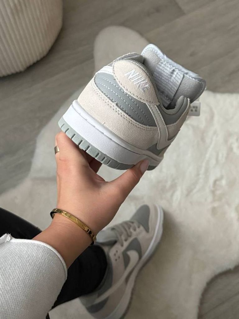Кросівки сіро-бежеві Nike Dunk SB Grey