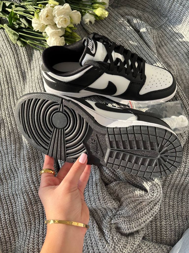 Кросівки чорно-білі Nike Dunk Low Retro Black-White