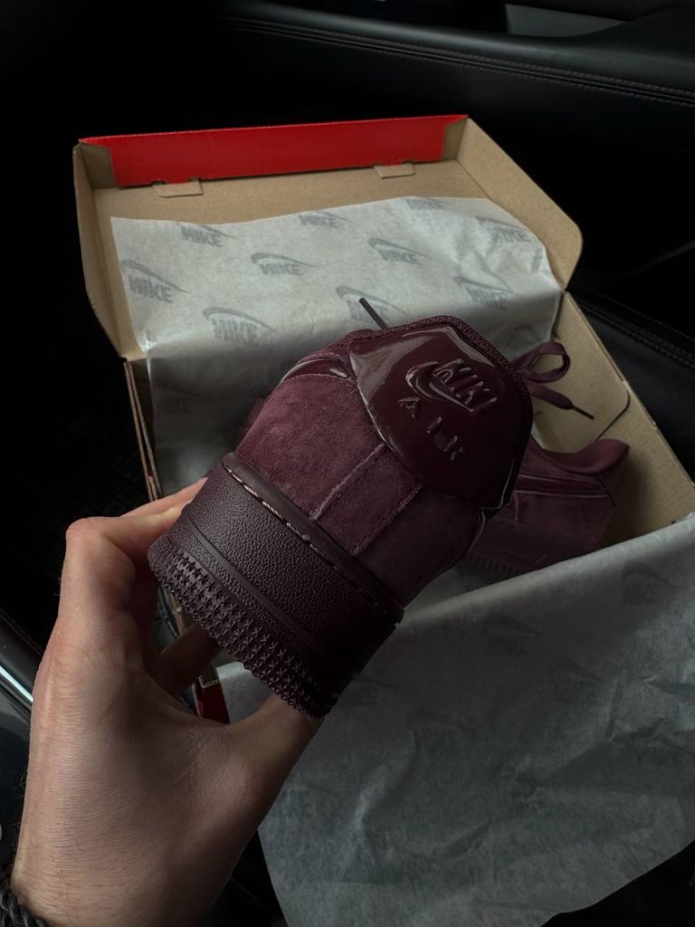 Кросівки Nike Air Force 1 ‘07 Burgundy Crush