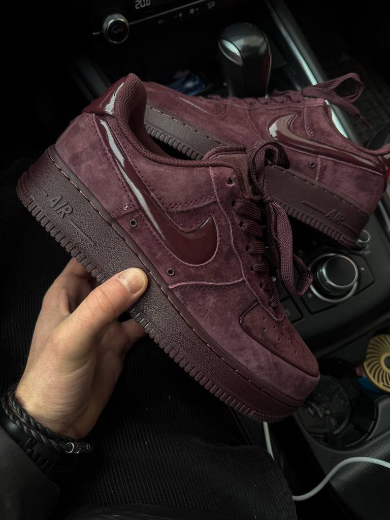 Кросівки Nike Air Force 1 ‘07 Burgundy Crush