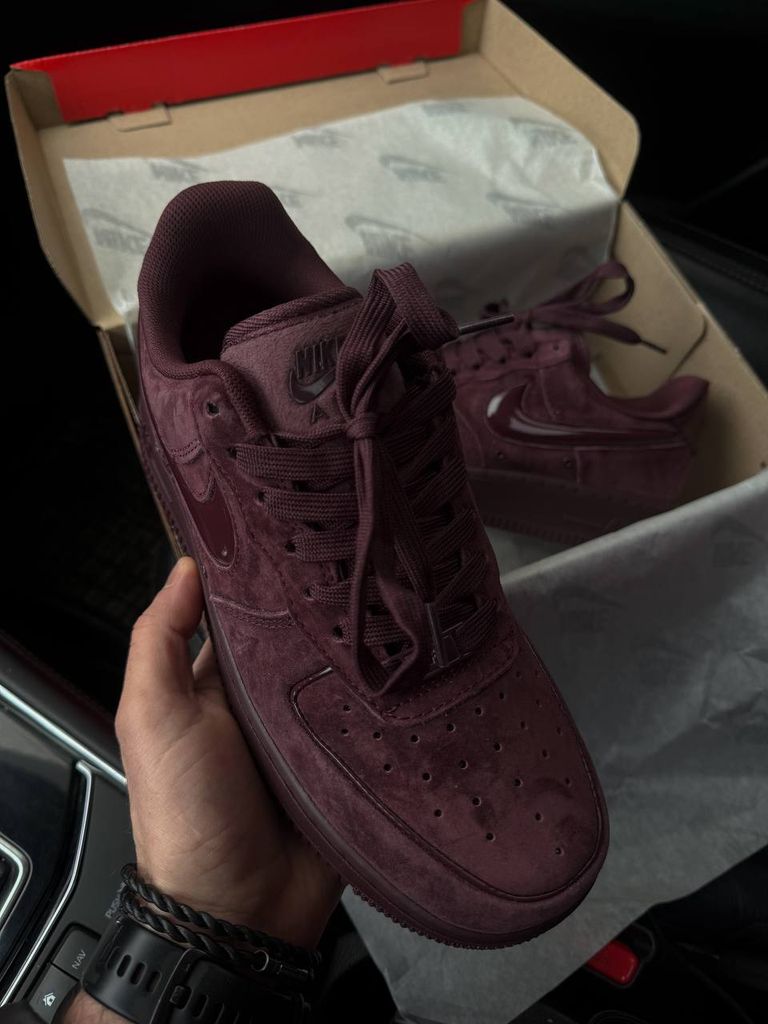 Кросівки Nike Air Force 1 ‘07 Burgundy Crush