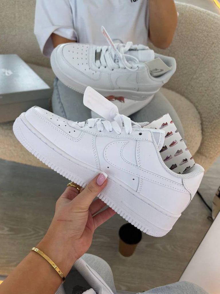 Кросівки білі Nike Air Force White