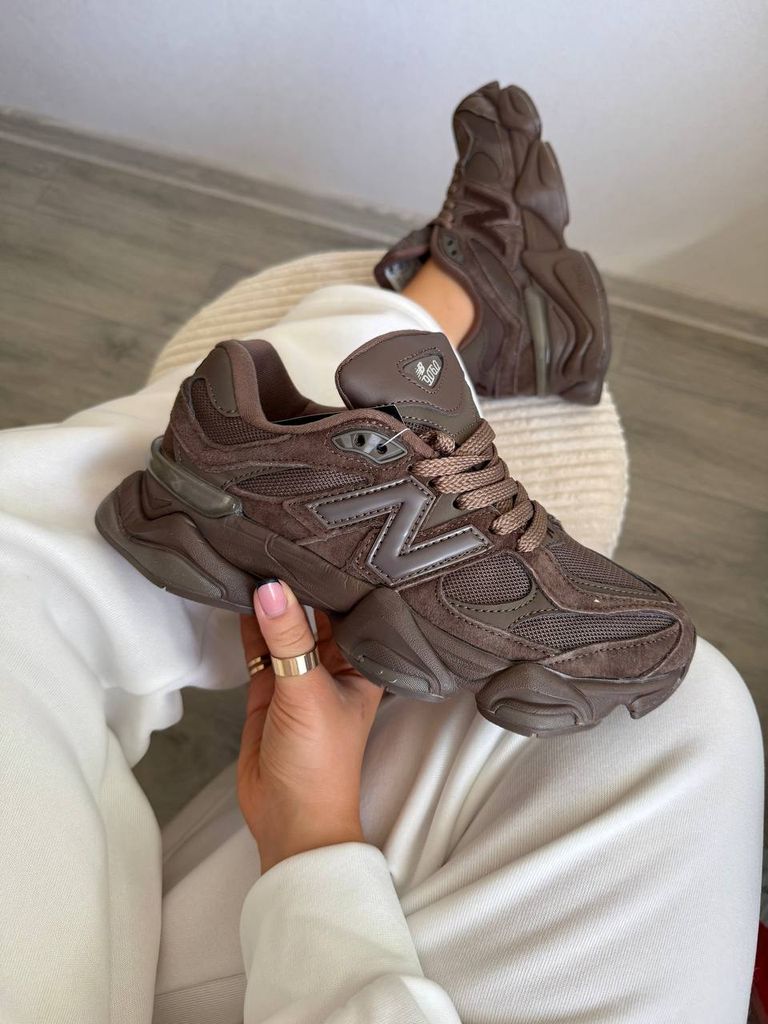 Кросівки шоколадні New Balance 9060 Chocolate Brown