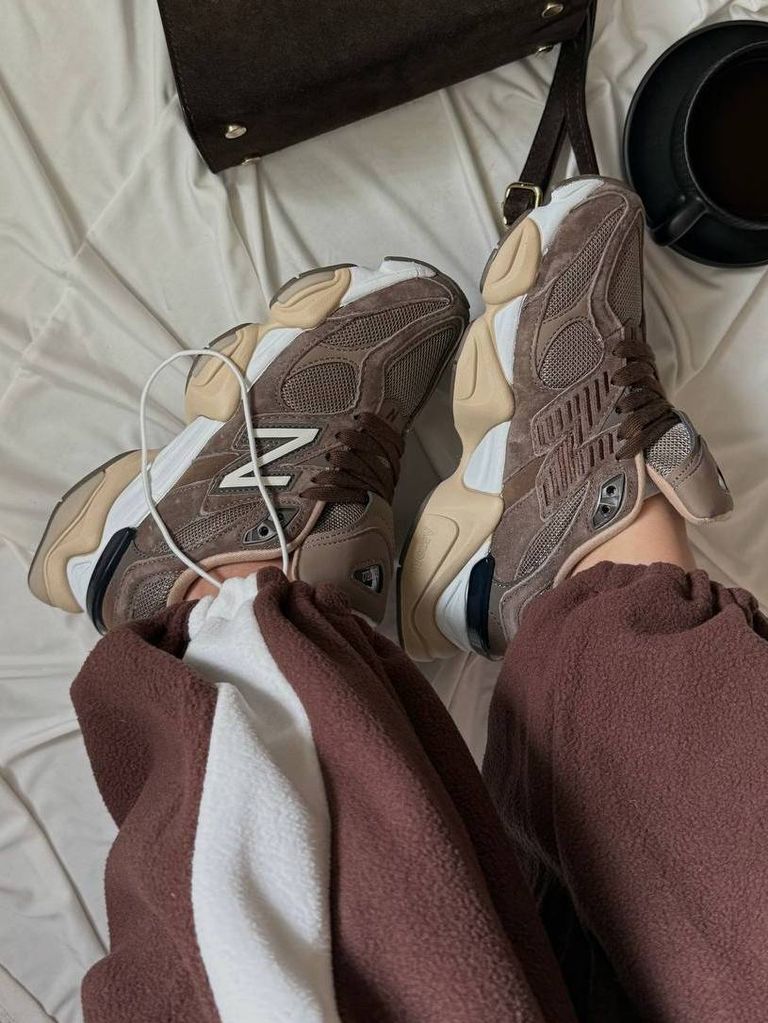 Кросівки коричневі New Balance 9060 Brown Mushroom