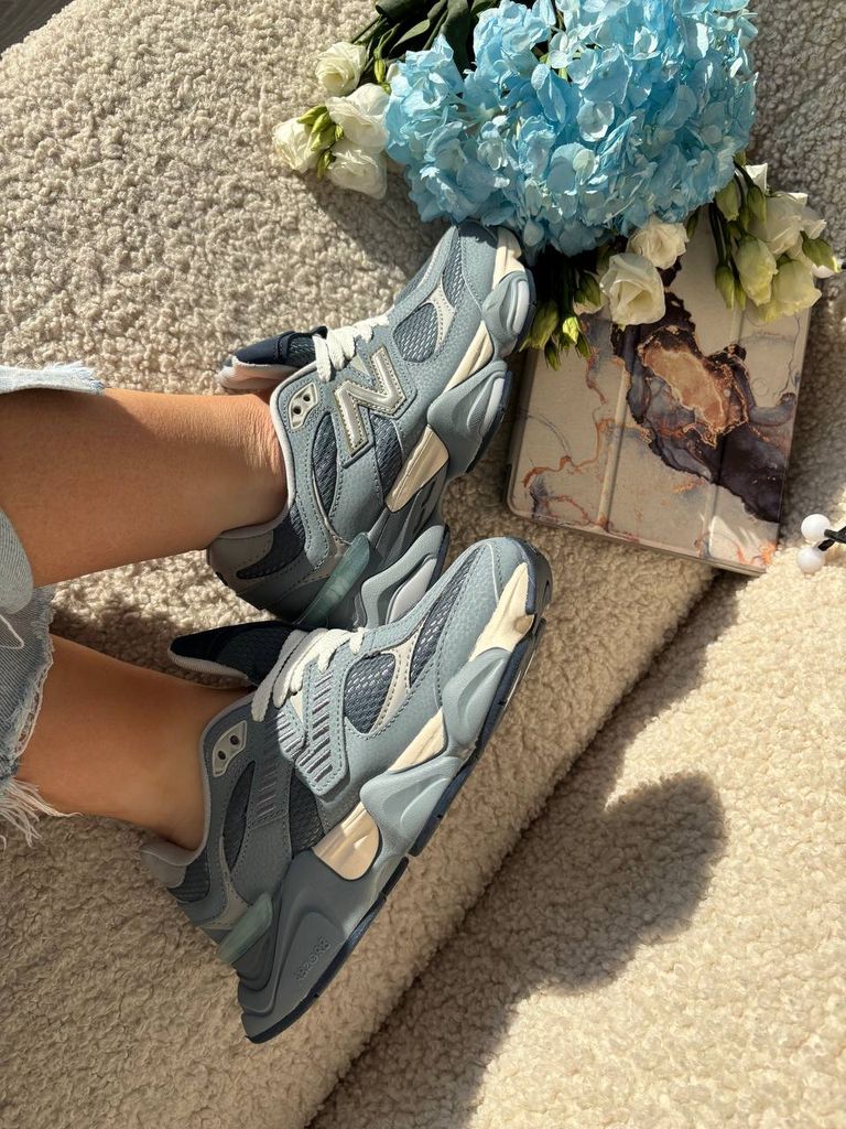 Кросівки сіро-блакитні New Balance 9060 Arctic Grey
