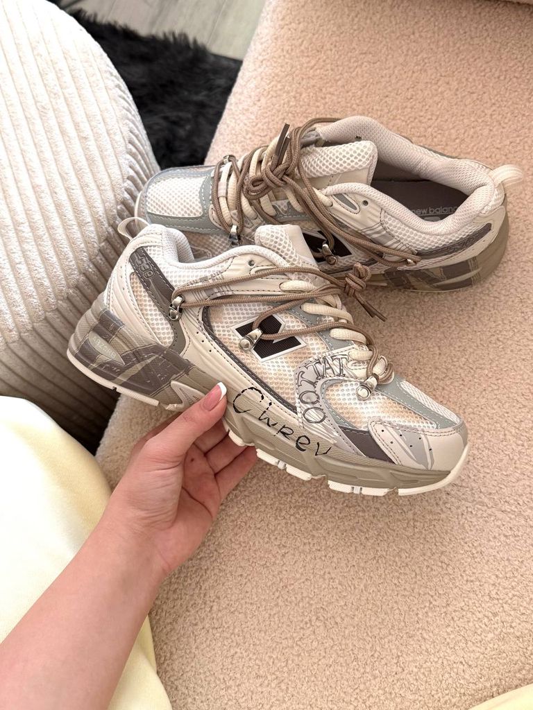 Кросівки бежеві New Balance 530 Custom Beige