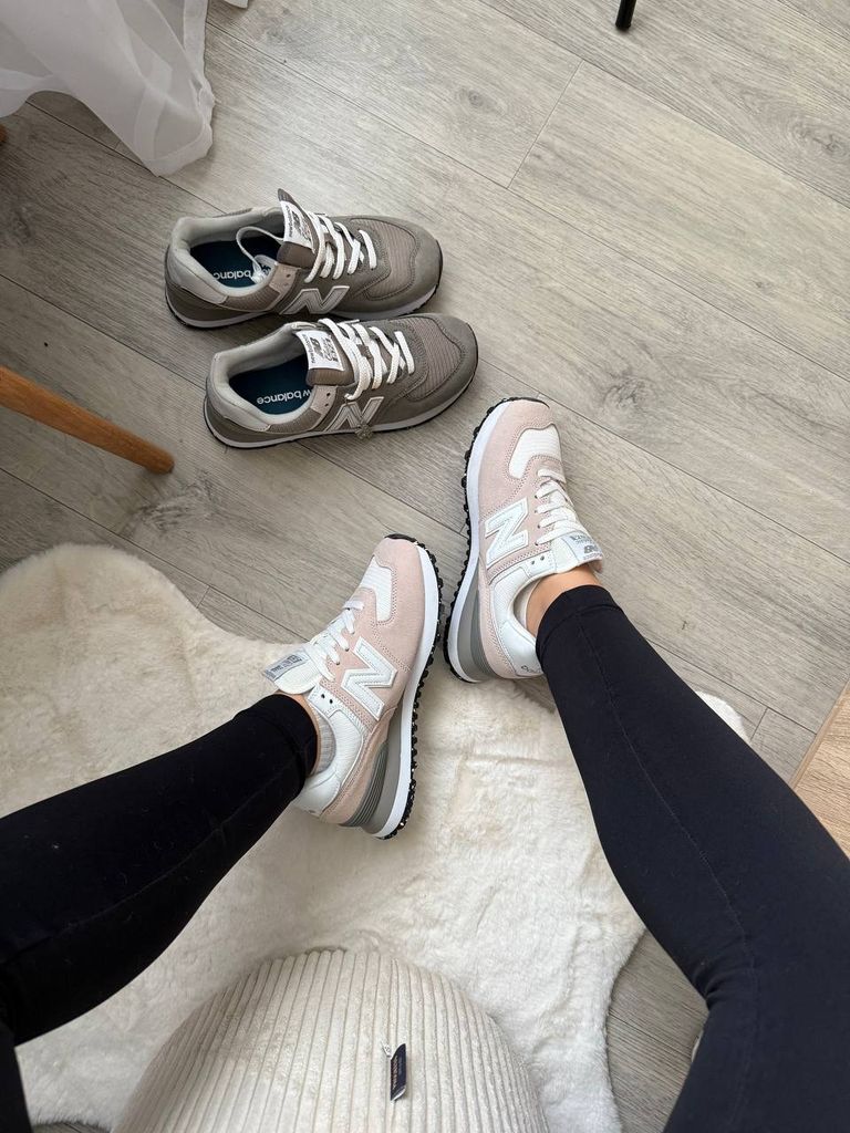 Кросівки New Balance 574 Pink-White