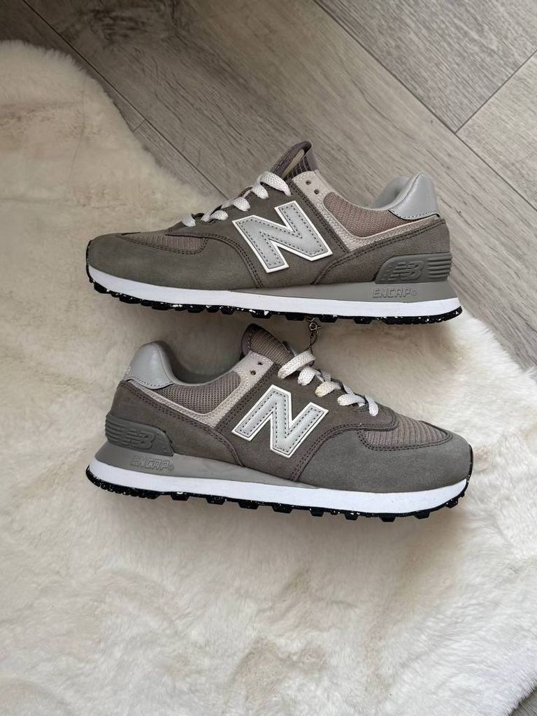 Кросівки сірі New Balance 574 Grey-White