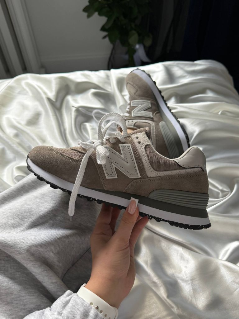 Кросівки сірі New Balance 574 Grey-White