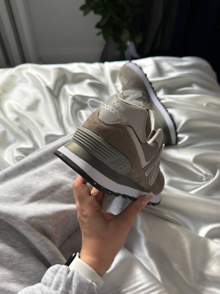 Кросівки сірі New Balance 574 Grey-White
