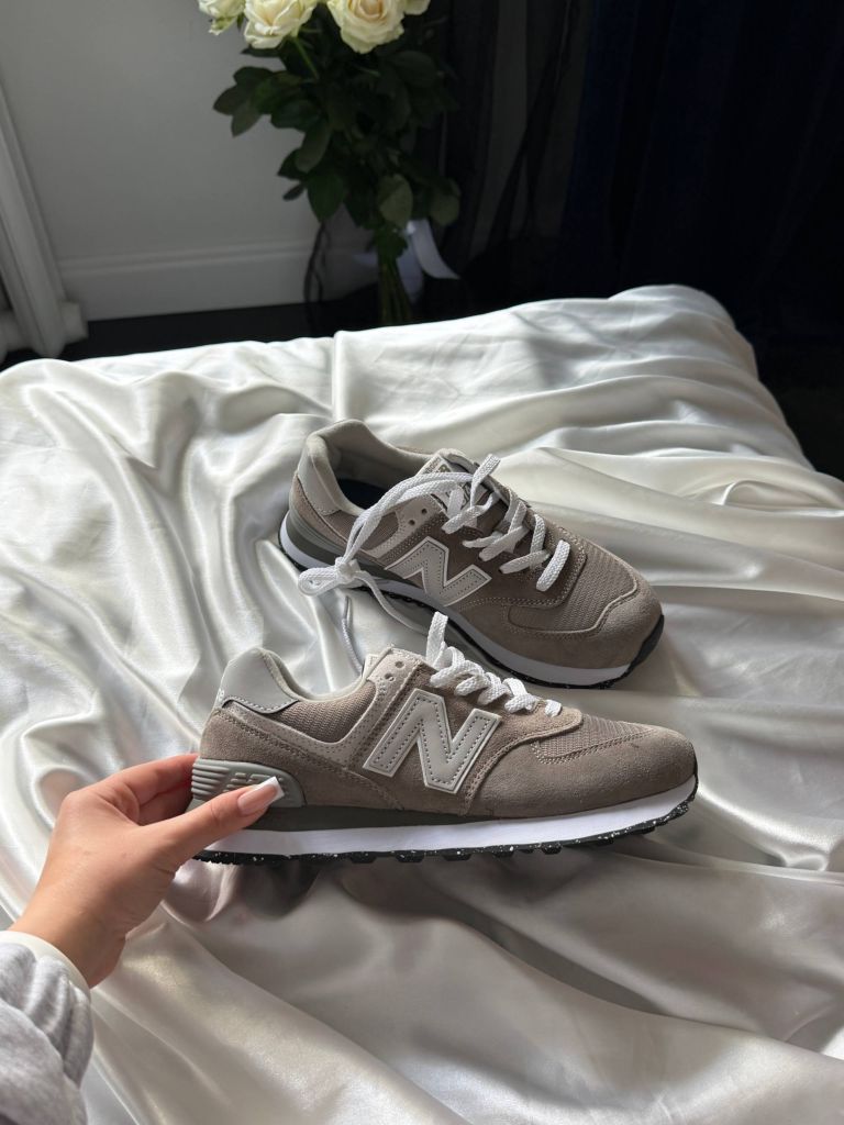 Кросівки сірі New Balance 574 Grey-White