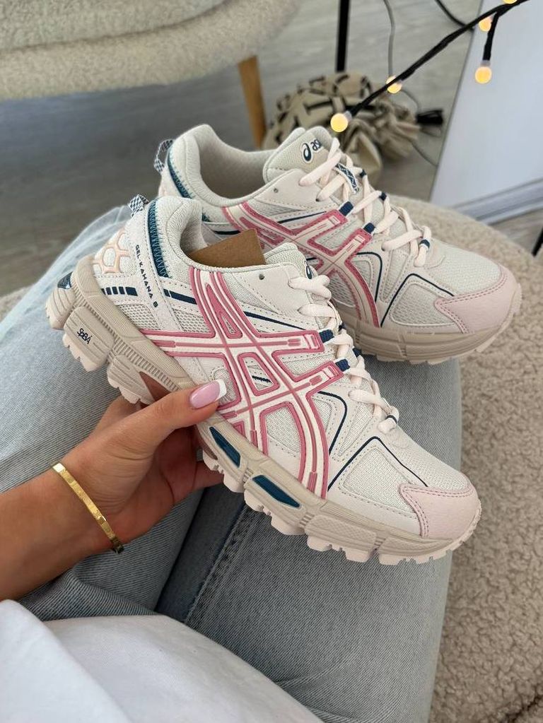 Кросівки бежеві Asics Gel Kahana Milk Pink