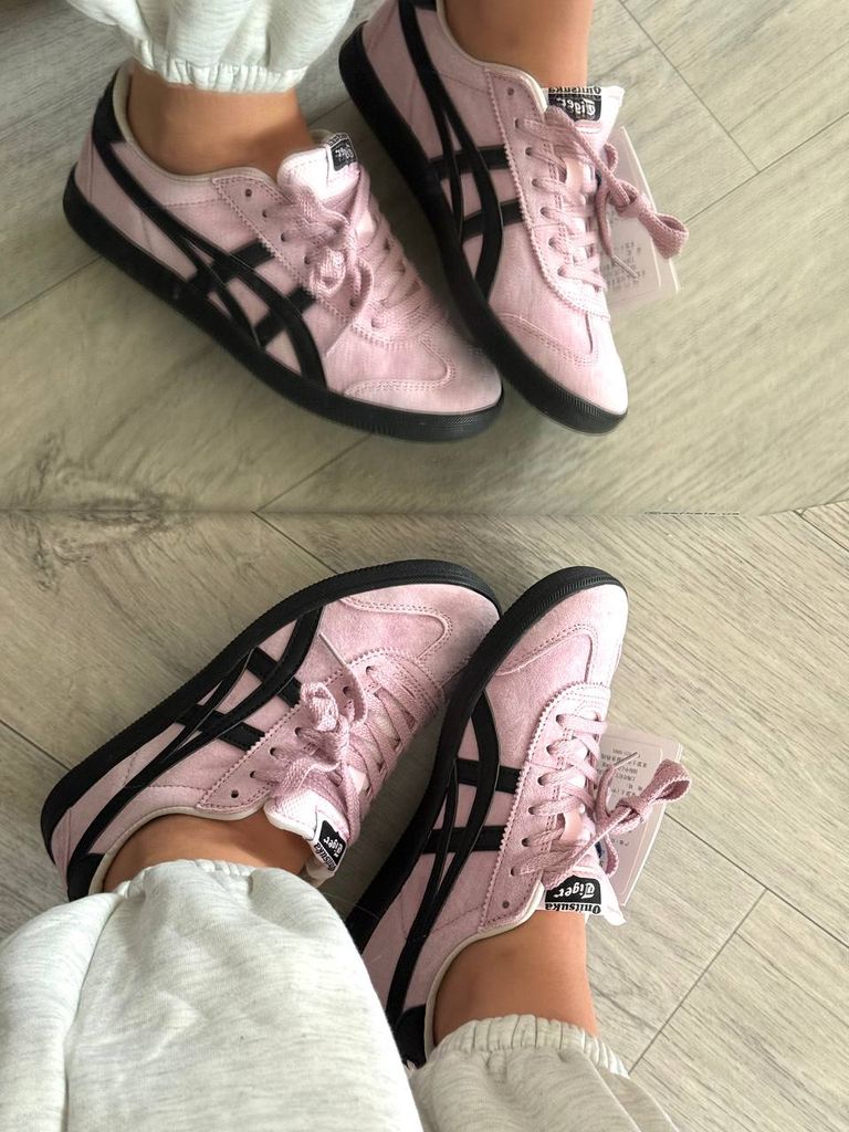 Кросівки рожеві Asics Onitsuka Tiger Pink Black
