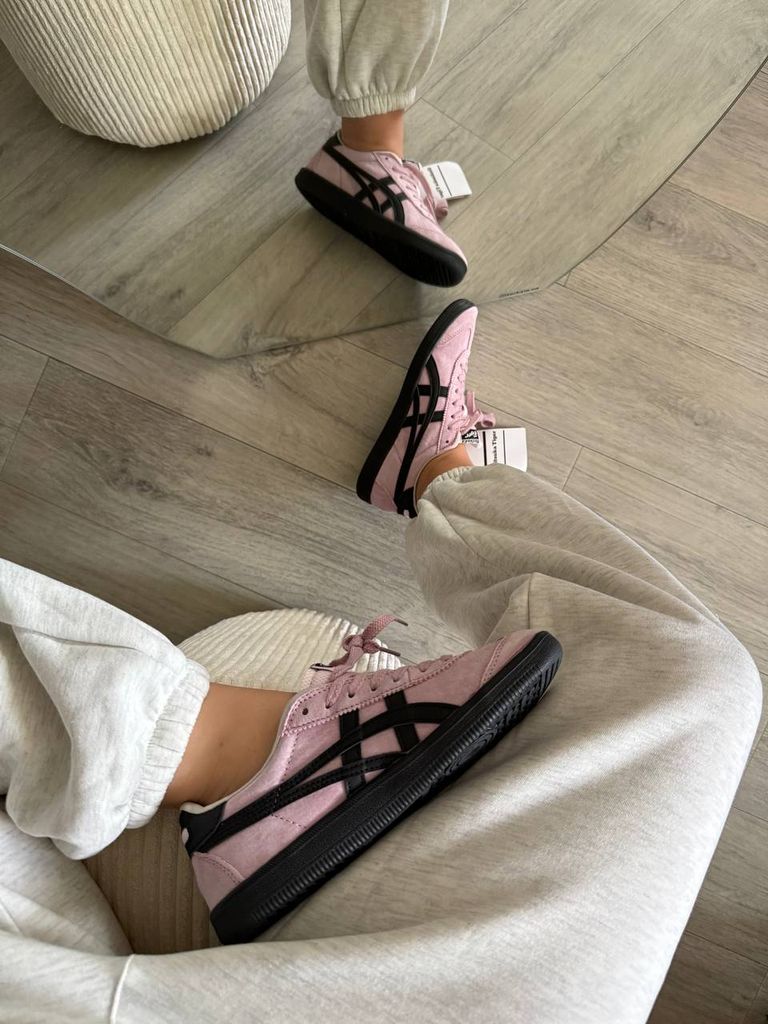 Кросівки рожеві Asics Onitsuka Tiger Pink Black