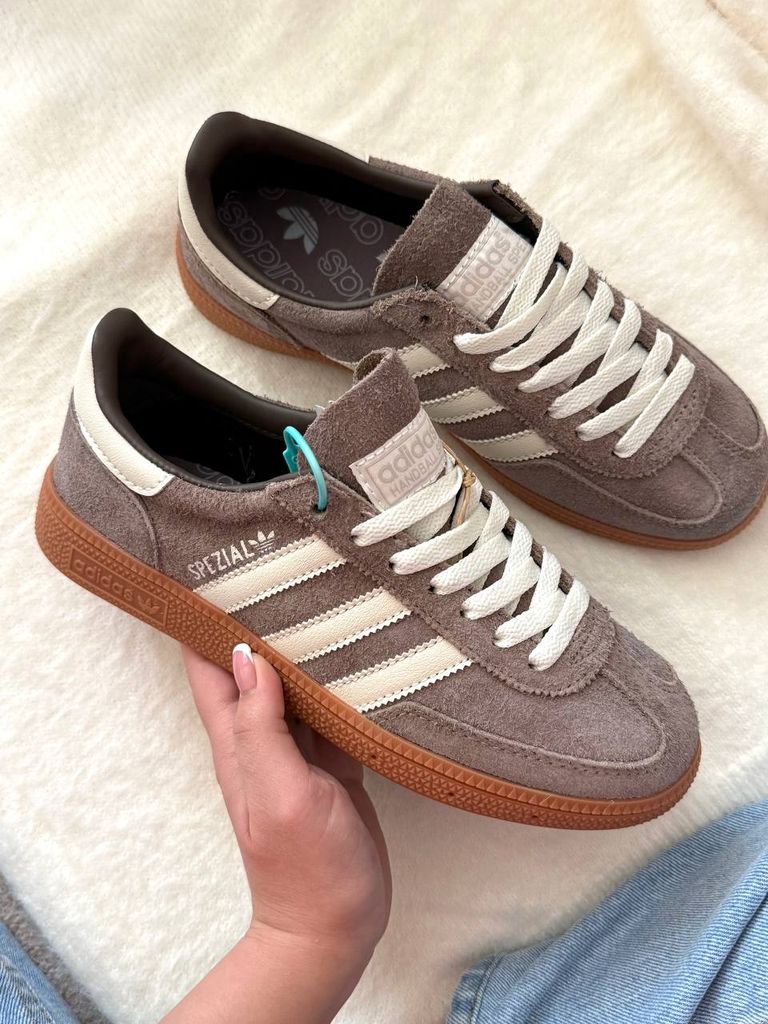 Кросівки Adidas Spezial Hanball Light Brown мокко