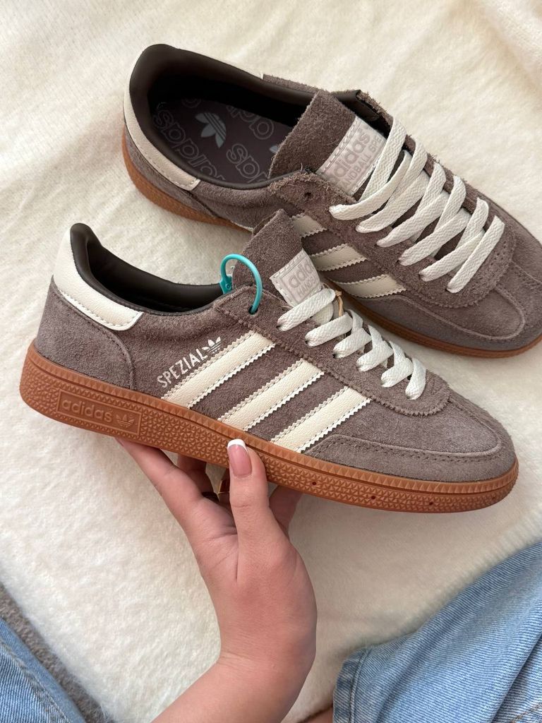 Кросівки Adidas Spezial Hanball Light Brown мокко