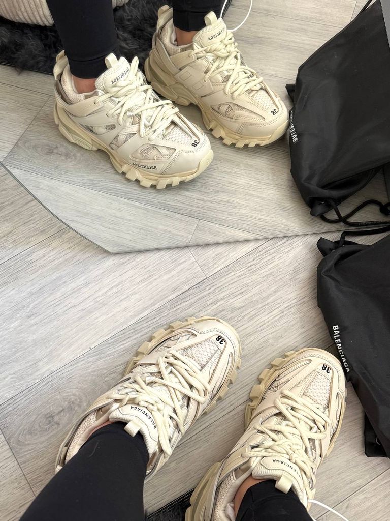 Кросівки бежеві Balenciaga Track Beige PREMIUM
