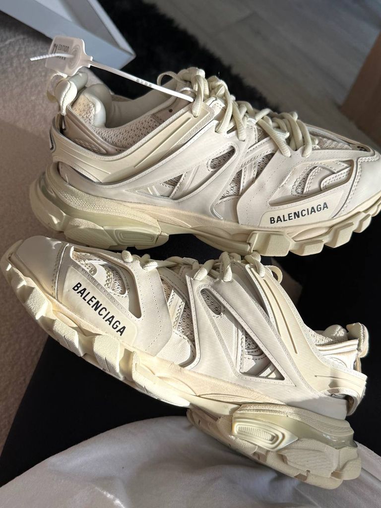 Кросівки бежеві Balenciaga Track Beige PREMIUM