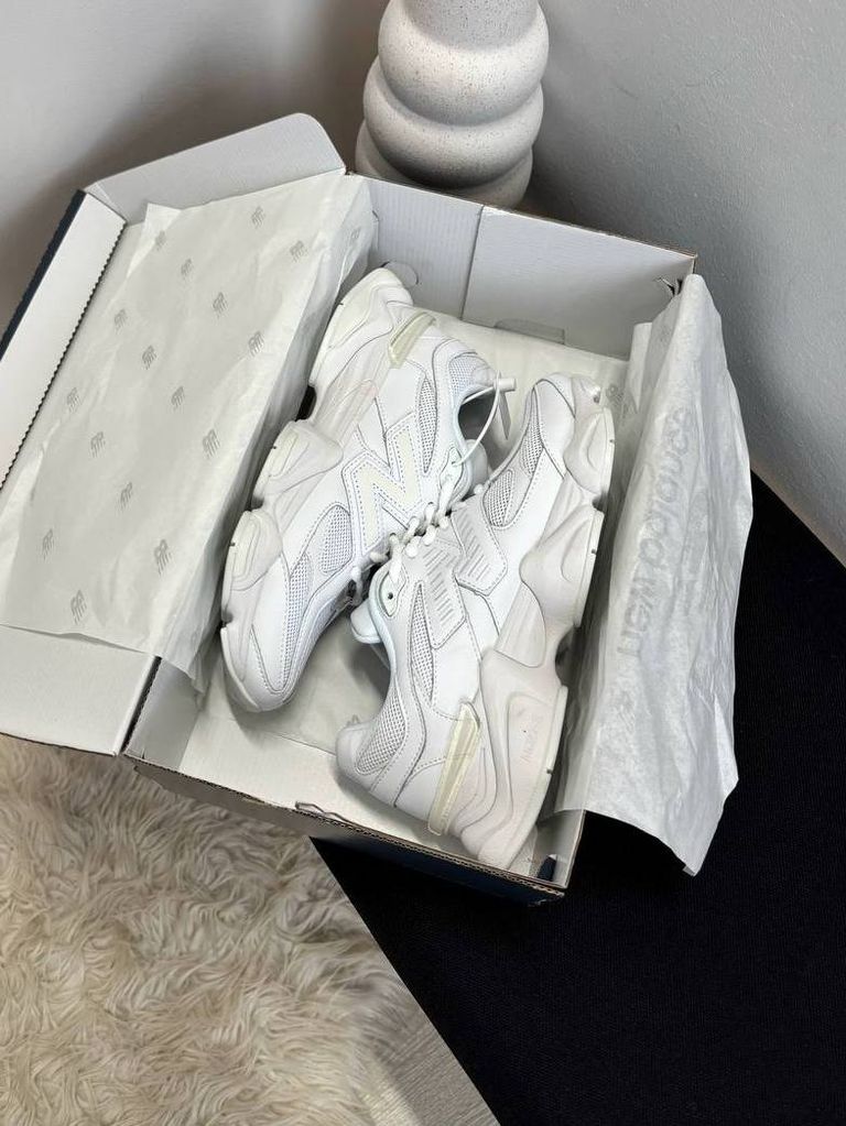 Кросівки білі New Balance 9060 Full White
