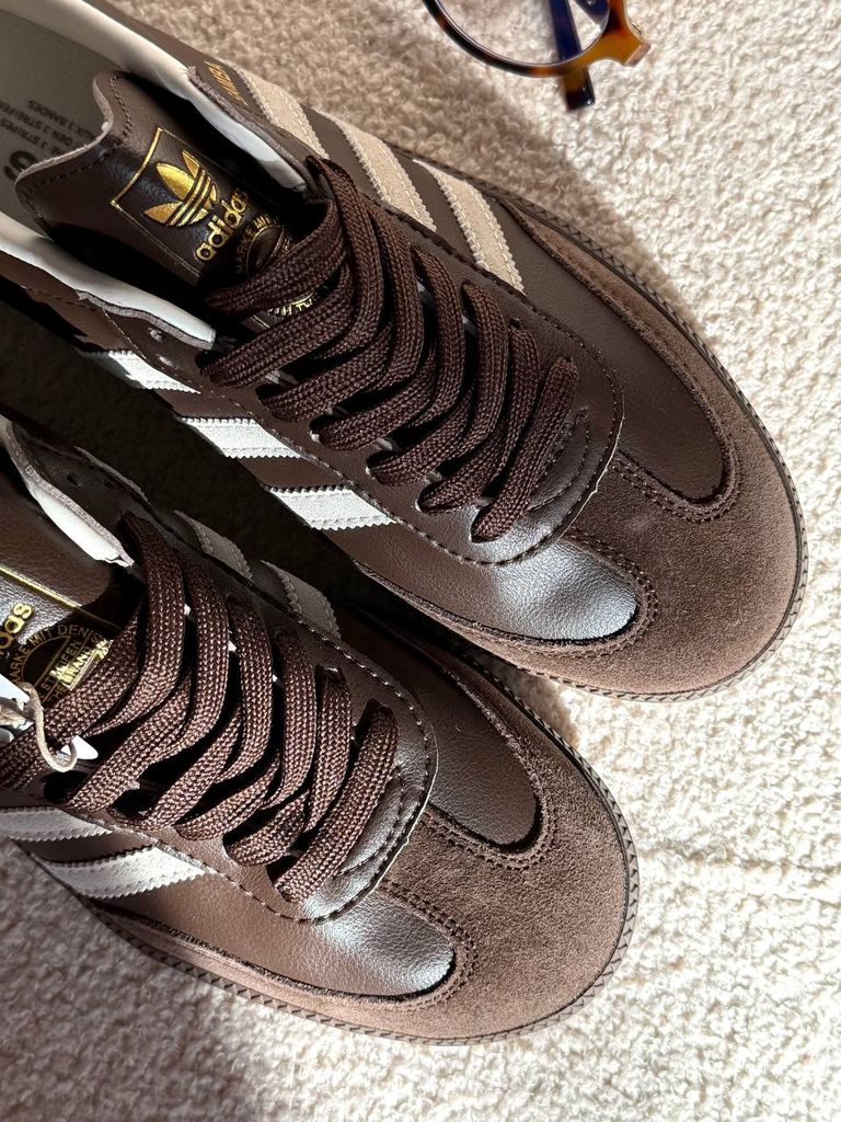 Кросівки коричневі Adidas Samba Brown