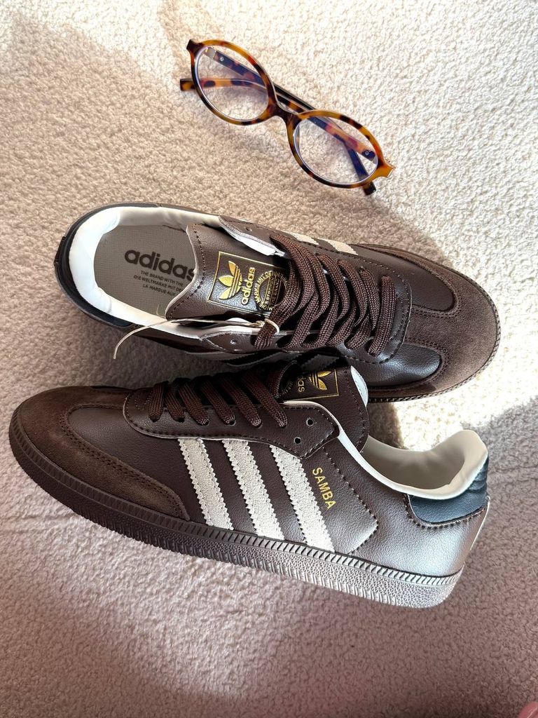 Кросівки коричневі Adidas Samba Brown