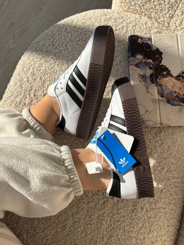 Кросівки Adidas Samba White Black