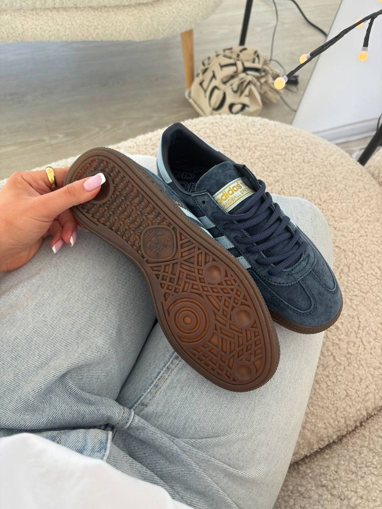 Кросівки сині Adidas Spezial Hanball Blue 