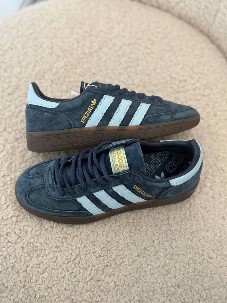 Кросівки сині Adidas Spezial Hanball Blue 