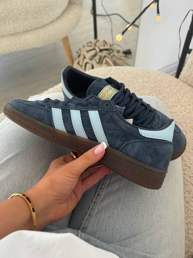 Кросівки сині Adidas Spezial Hanball Blue 