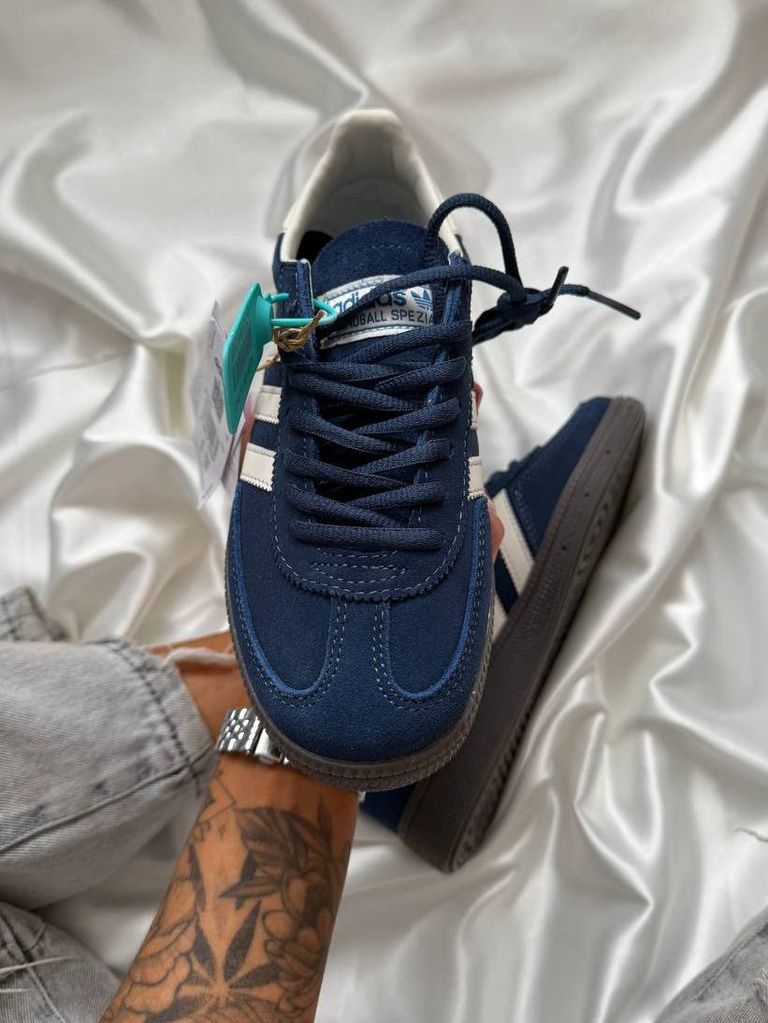 Кросівки сині Adidas Handball Spezial Blue White