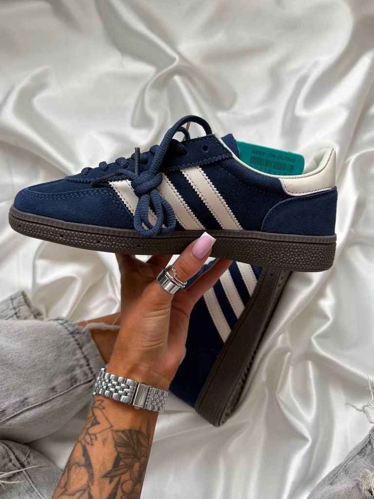 Кросівки сині Adidas Handball Spezial Blue White