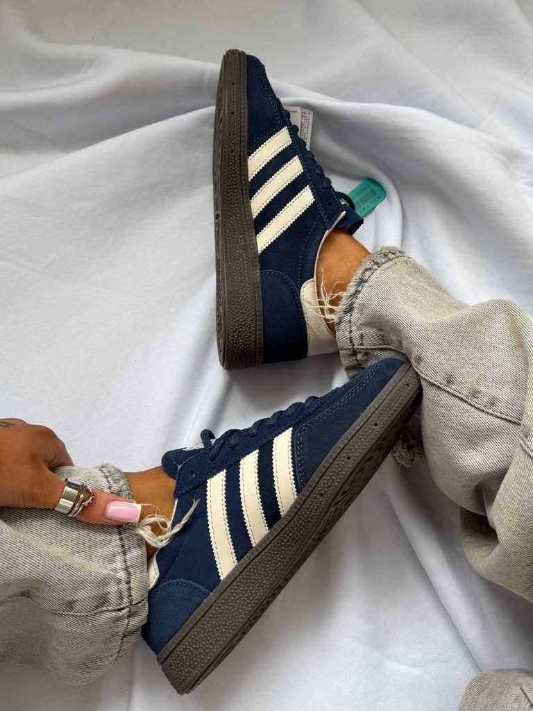 Кросівки сині Adidas Handball Spezial Blue White