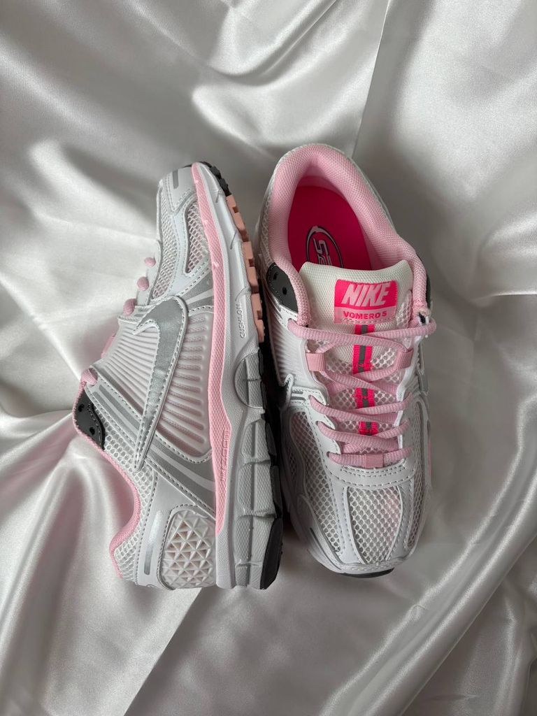 Кросівки Nike Vomero Zoom 5 White Pink