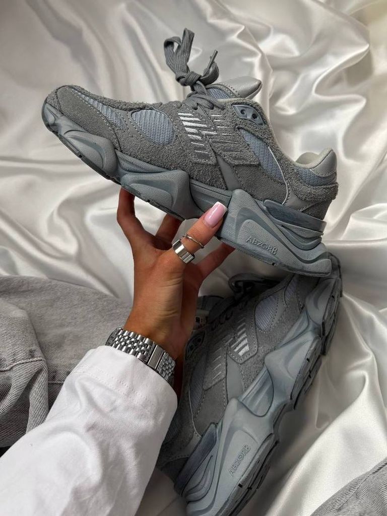 Кросівки сірі New Balance 9060 Vintage Indigo