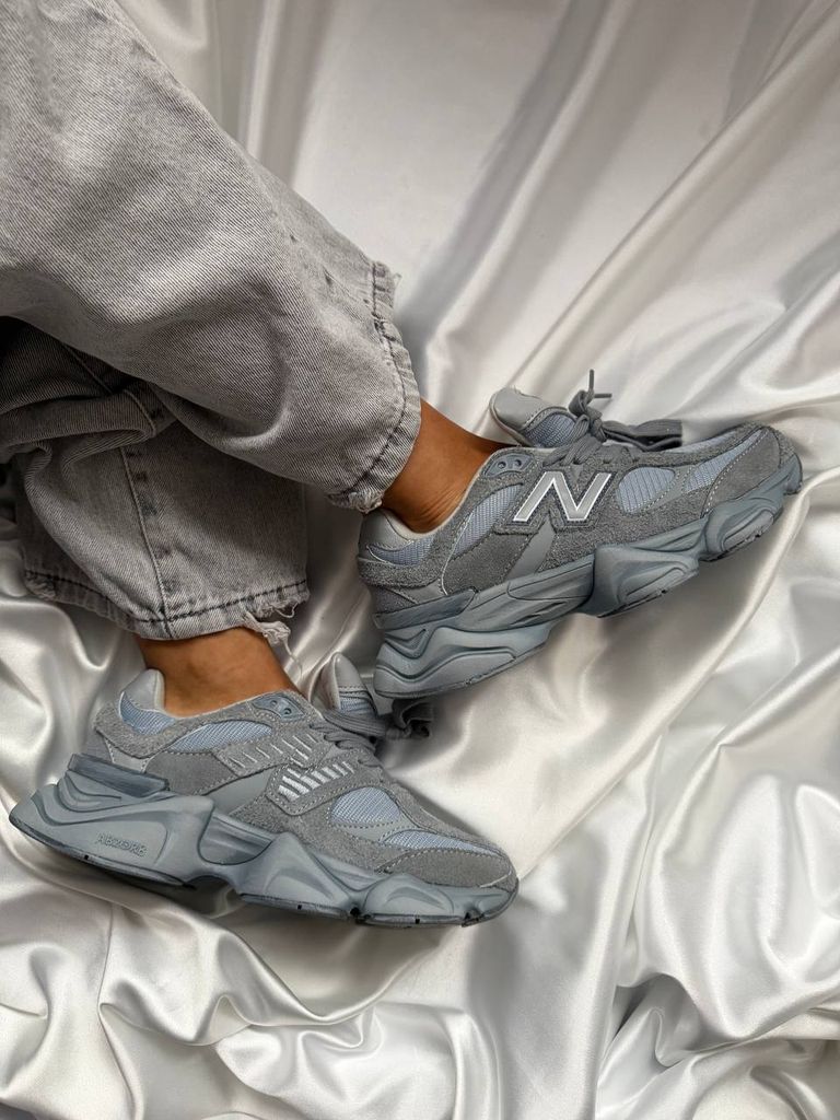 Кросівки сірі New Balance 9060 Vintage Indigo