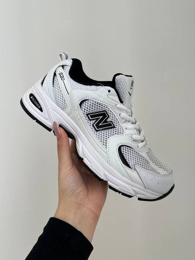 Кросівки білі New Balance 530 Silver Black