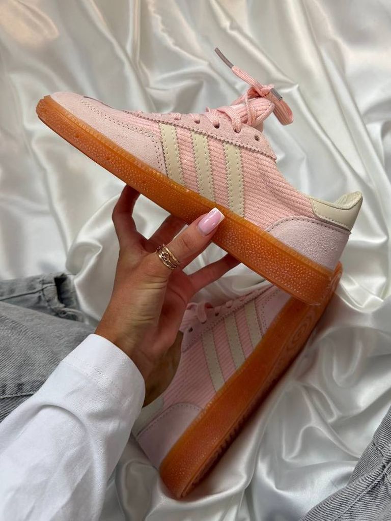 Кросівки рожеві Adidas Spezial Pink White Gum