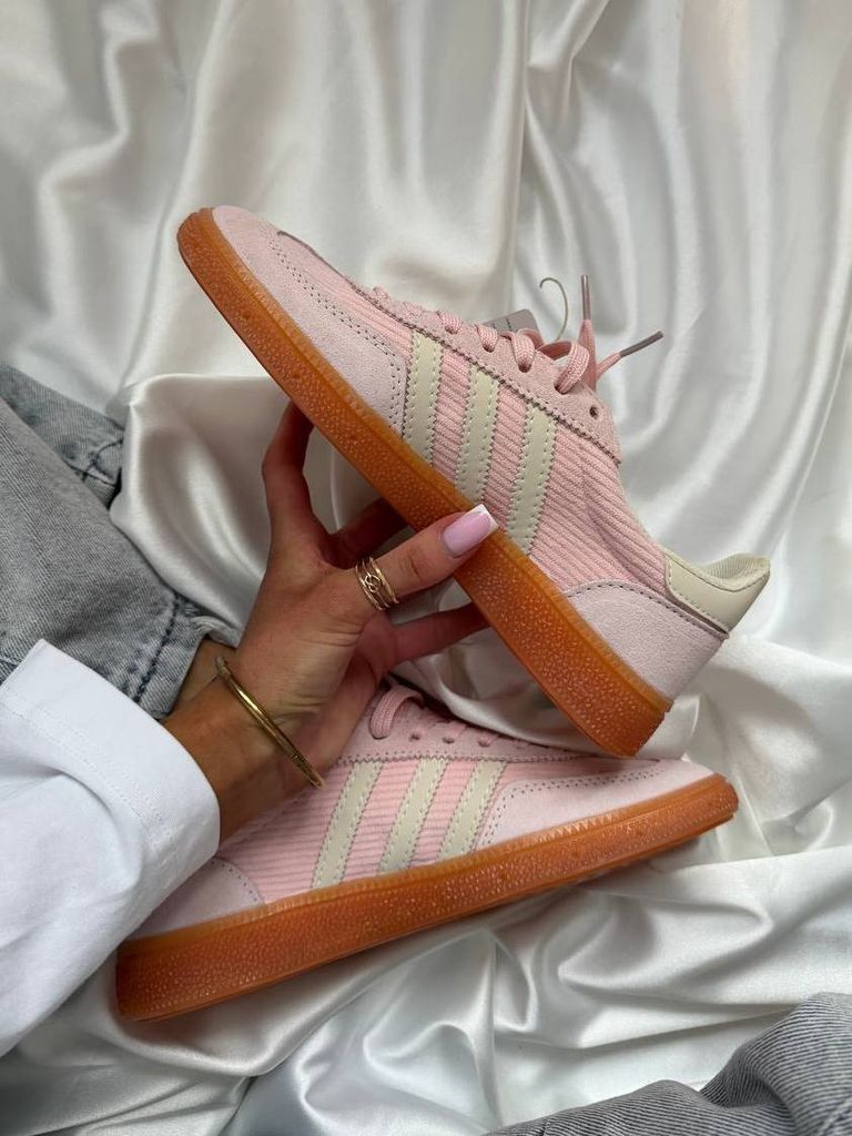 Кросівки рожеві Adidas Spezial Pink White Gum