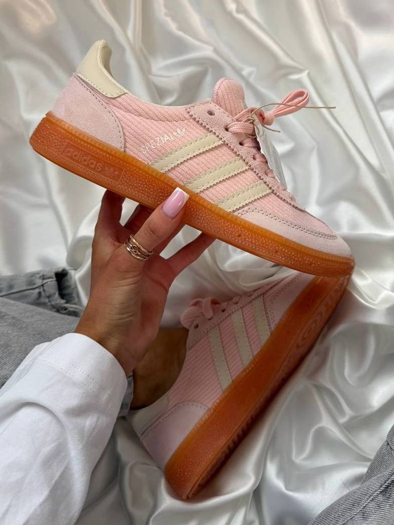 Кросівки рожеві Adidas Spezial Pink White Gum