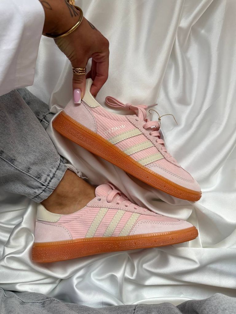 Кросівки рожеві Adidas Spezial Pink White Gum