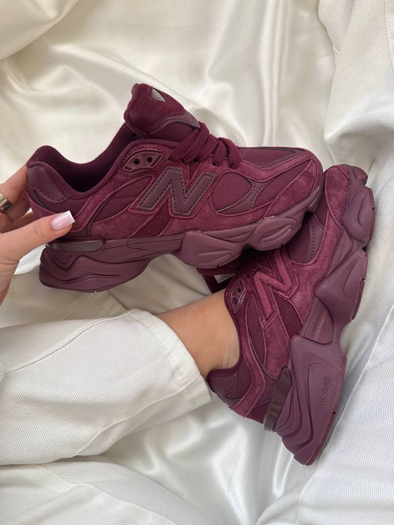 Кросівки бордо New Balance 9060 Burundi  