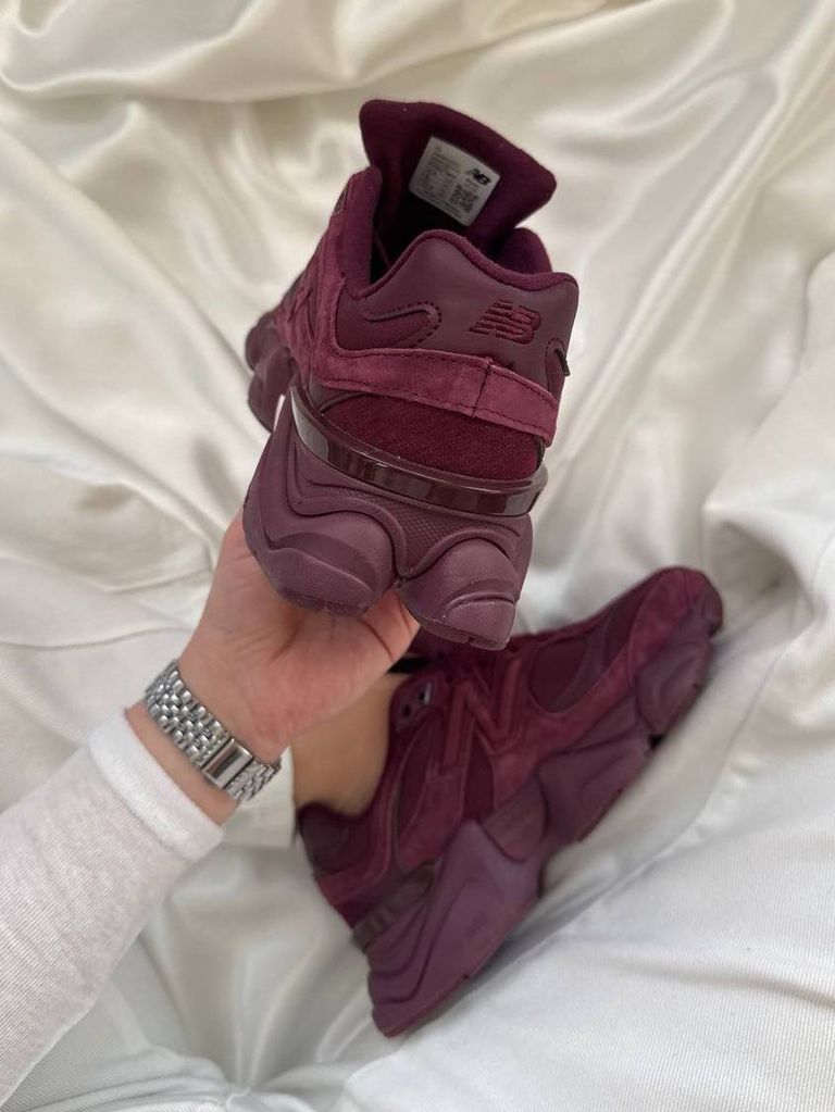 Кросівки бордо New Balance 9060 Burundi  